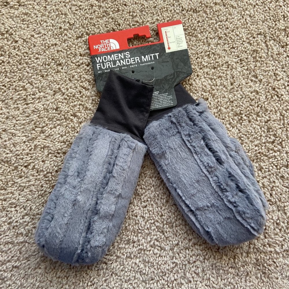 The North Face Women's Furlander Mitts in Gray